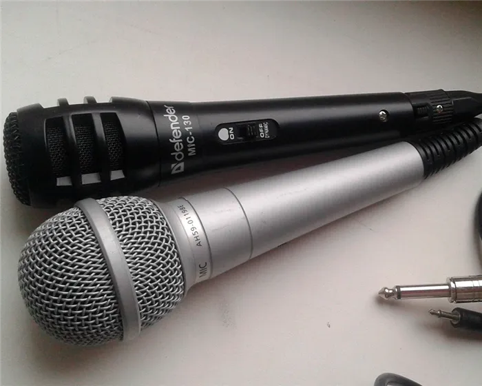 Динамические микрофоны