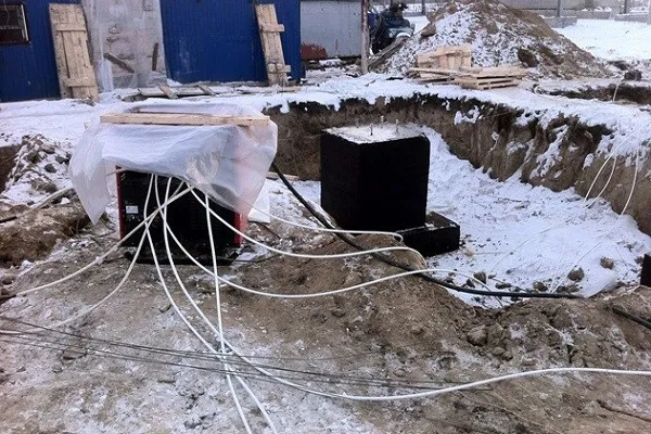 Прогрев бетона зимой: способы разогрева