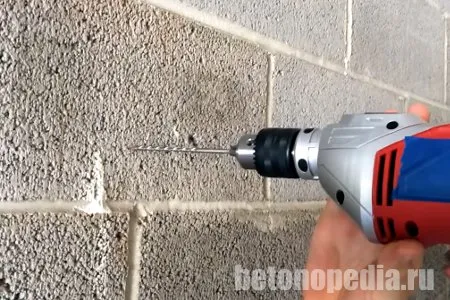 как сверлить бетон