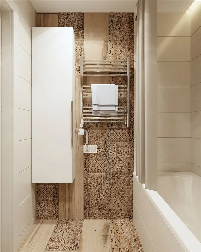 Дизайн маленькой ванной комнаты фото 94