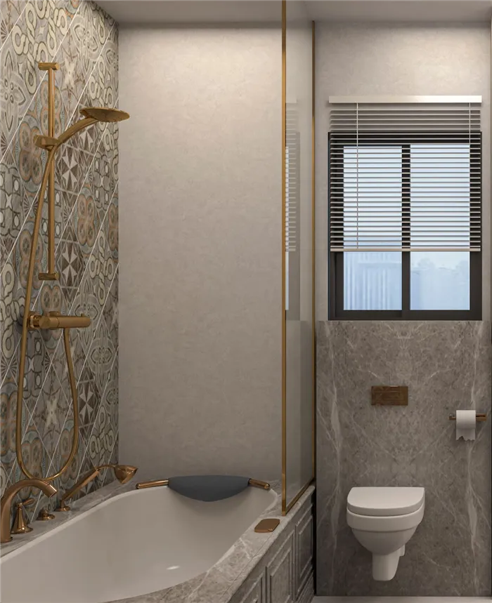 Дизайн маленьких ванных комнат фото 65
