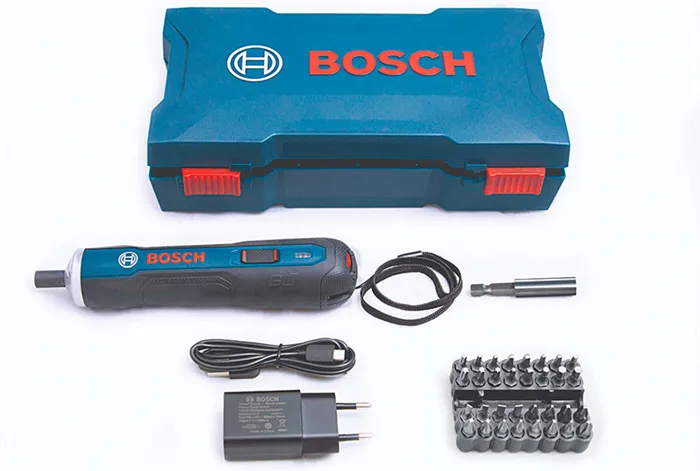 Комплект поставки Bosch
