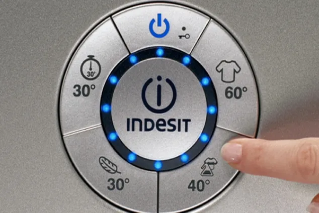 Установка режима стирки стиральной машины Indesit