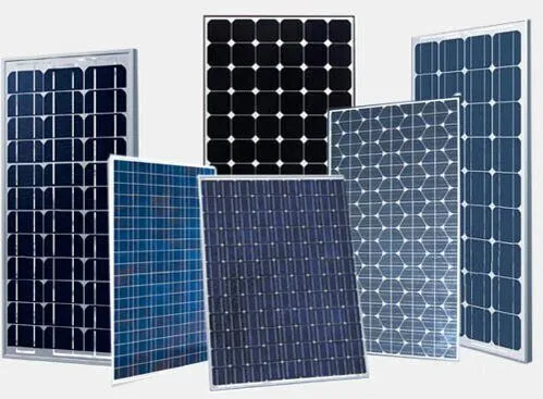 Типы солнечных батарей.