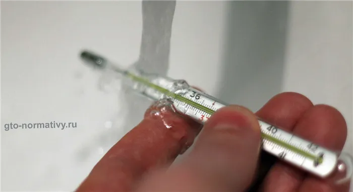 Термометры, которые выбрасывают воду из крана