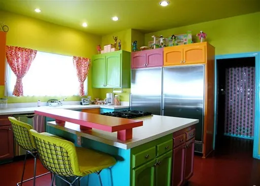 Как покрасить кухонную мебель