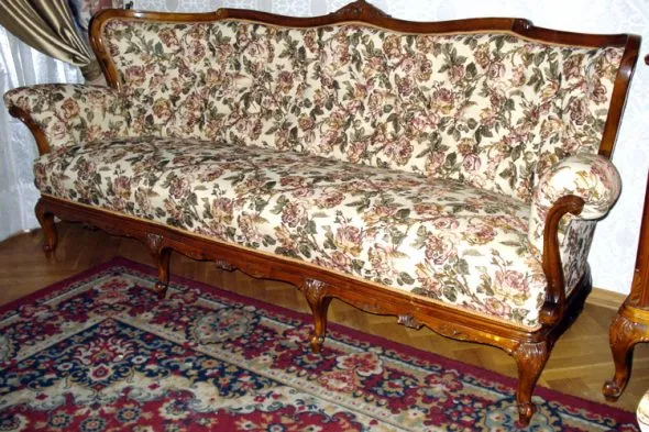 Обивка старого дивана своими руками