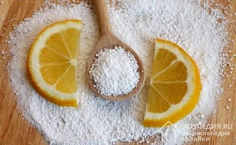 Лимонная кислота является популярным моющим средством.