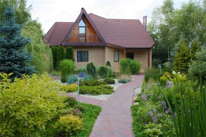 Дизайн газона для вашего сада: 100 красивых идей