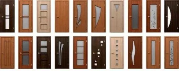 Внутренние двери различаются по дизайну, а также изготавливаются из различных материалов.
