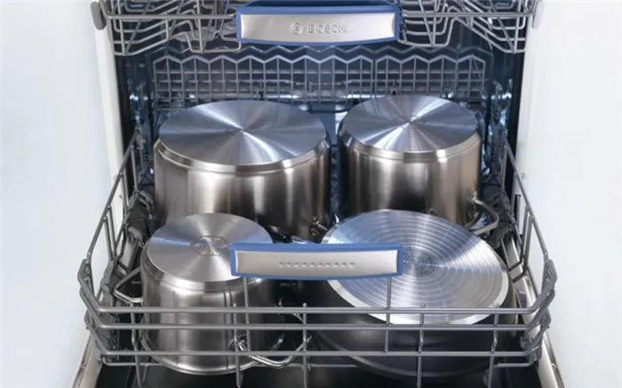 Правильное размещение оловянной посуды в посудомоечной машине