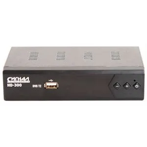 DVB-T2 сигнал приемника HD-300