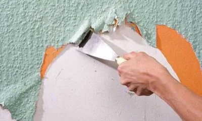 Как удалить мокрые обои со стен