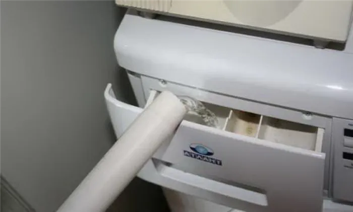 Как заправить стиральную машину в коттедже