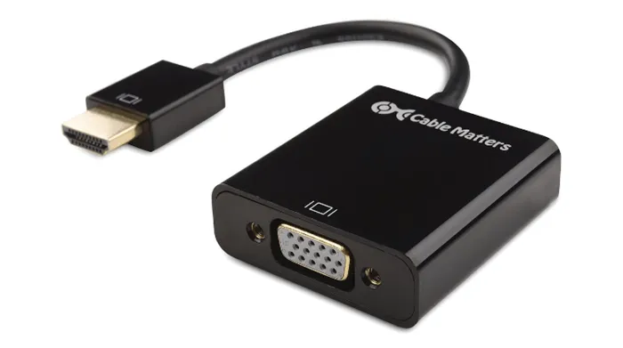 Пример кабеля HDMI - VGA