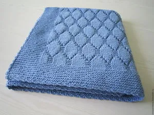 Как вязать одеяло