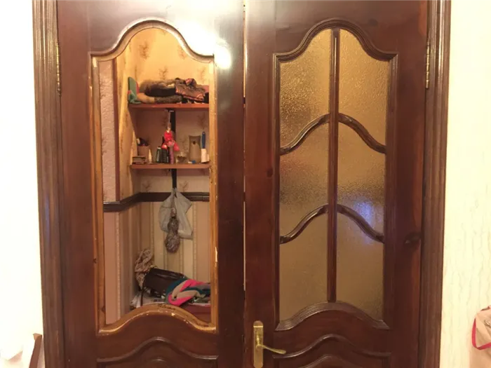 Дверь со снятым стеклом