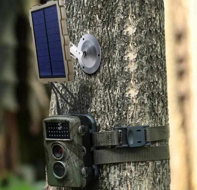 Охотничья камера с солнечной панелью