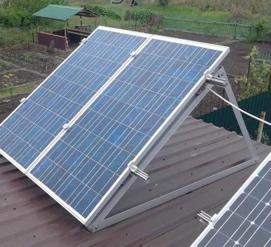 Солнечные модули на крыше