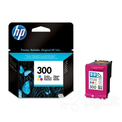 Фото типы картриджей на примере чернильного картриджа для струйного принтера HP №300 DJ D2560/F4280 (CC643EE) Color