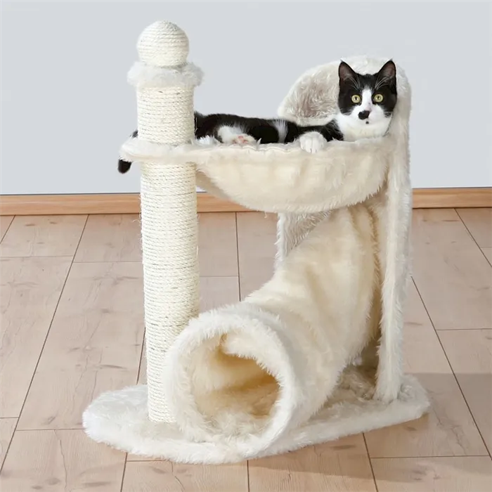 Двухуровневые домики предпочтительнее для кошек