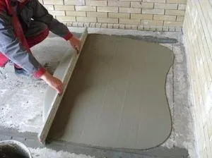 бетонная стяжка