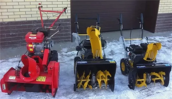 Снегоуборочные агрегаты