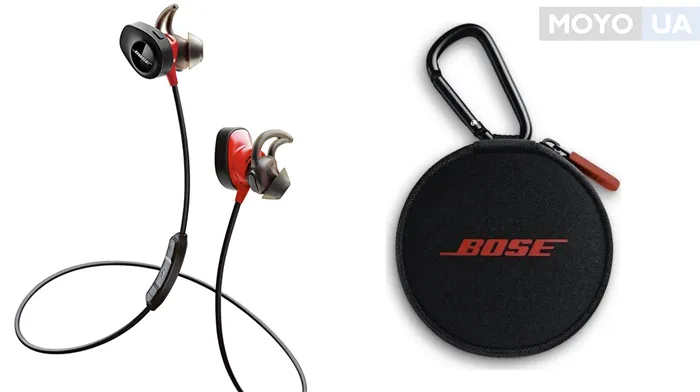 крутые беспроводные наушники для спортсменов BOSE SoundSport Pulse