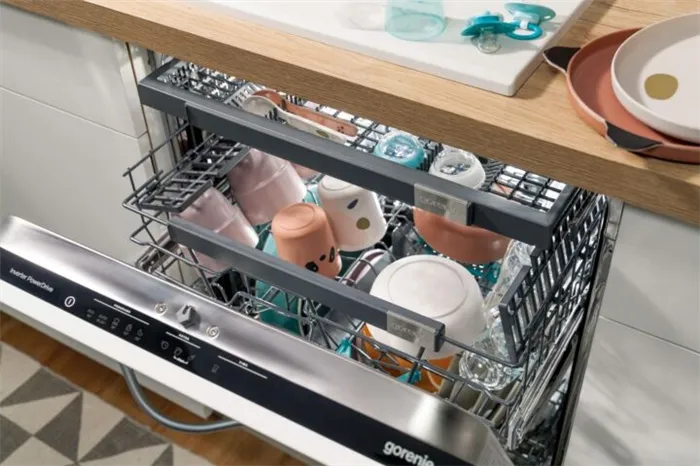 В посудомоечной машине можно мыть разную посуду