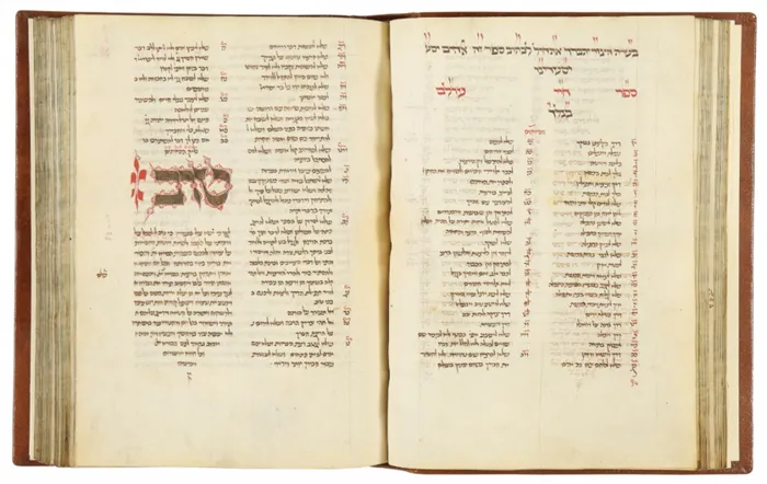 Рукописная копия «Книги таможни» раввина Самуила Ульма. XV век.