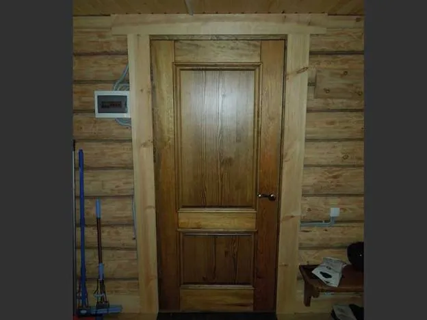 деревянная входная дверь своими руками