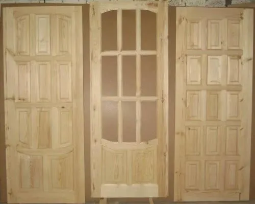 фото: Разновидности филенчатых дверей