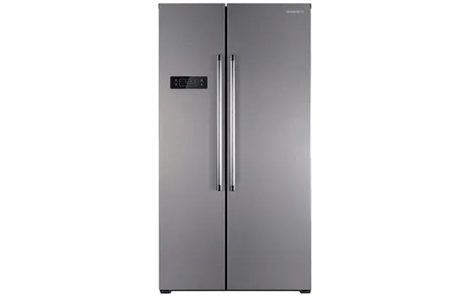 Серый холодильник Kraft KF-F2660NFL