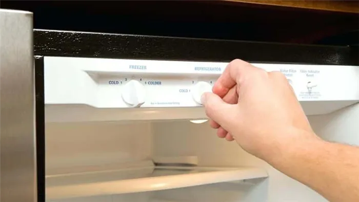 Как происходит регулировка термостата холодильника