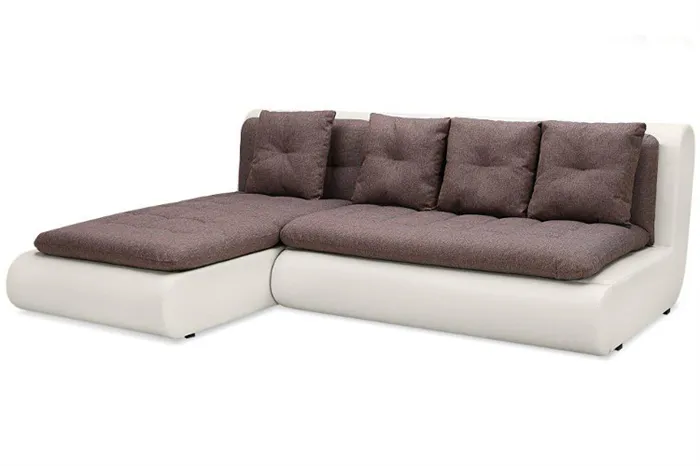 Лучший угловой диван без подлокотников