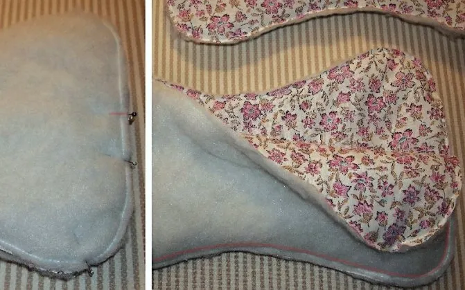 Ортопедическая подушка-косточка своими руками