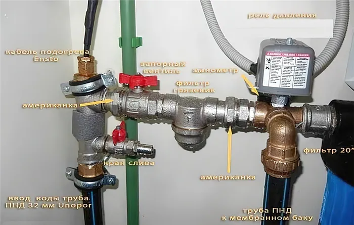 Реле давления воды: принцип работы, подключение, регулировка, настройка