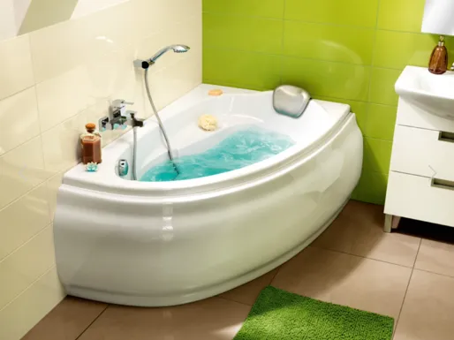 Как установить ванну - неподходящий размер ванны - фото