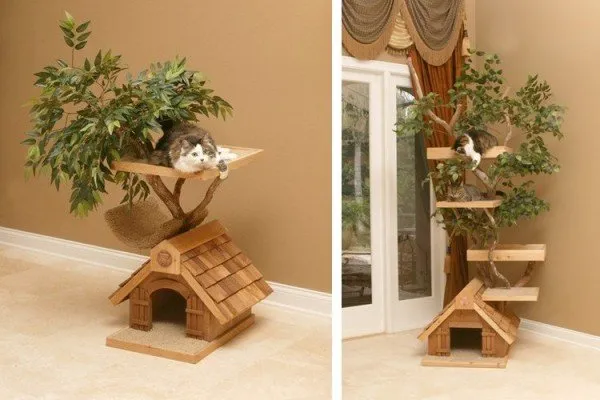 кошачьи домики для кошек