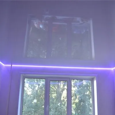 Парящий потолок подсветка потолка