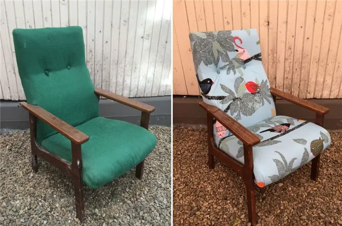 реставрация кресел и стульев декор