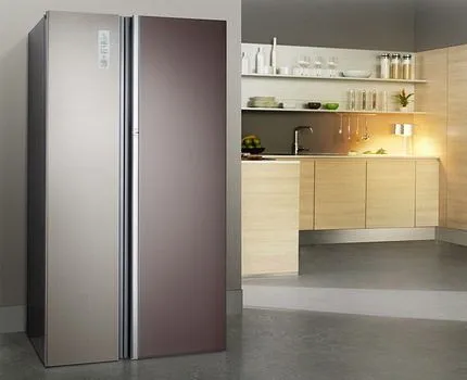 Двухдверный холодильник Дон