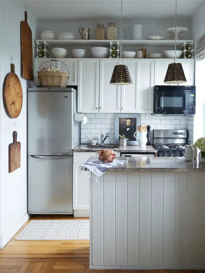 Дизайн маленькой кухни - 150 реальных фото, как обустроить удобный и практичный дизайн. Инструкции и схемы планировки