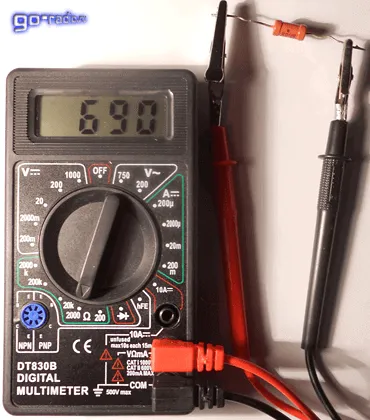 Измерение сопротивления постоянного резистора