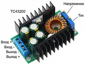 Регулятор напряжения, тока и мощности паяльника на микросхеме TC43200