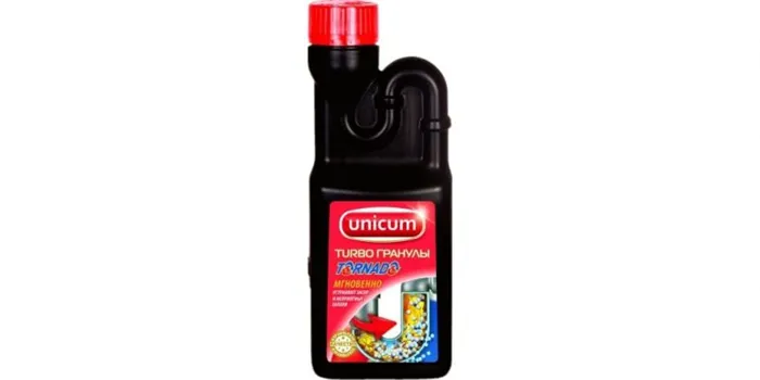 Unicum гранулы для засоров Торнадо