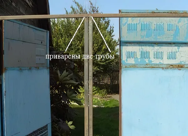 Ворота из профнастила своими руками: как сделать распашные ворота из профлиста, изготовление, установка (фото+видео)