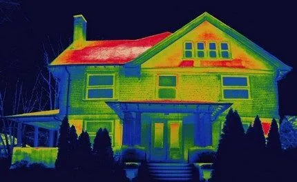 Распределение тепловых потерь в доме