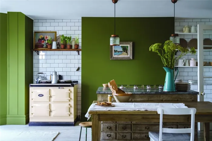 Как покрасить кухню: самые актуальные цветовые сочетания