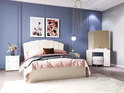 Фото спального гарнитура в классическом стиле от DaVita-мебель
